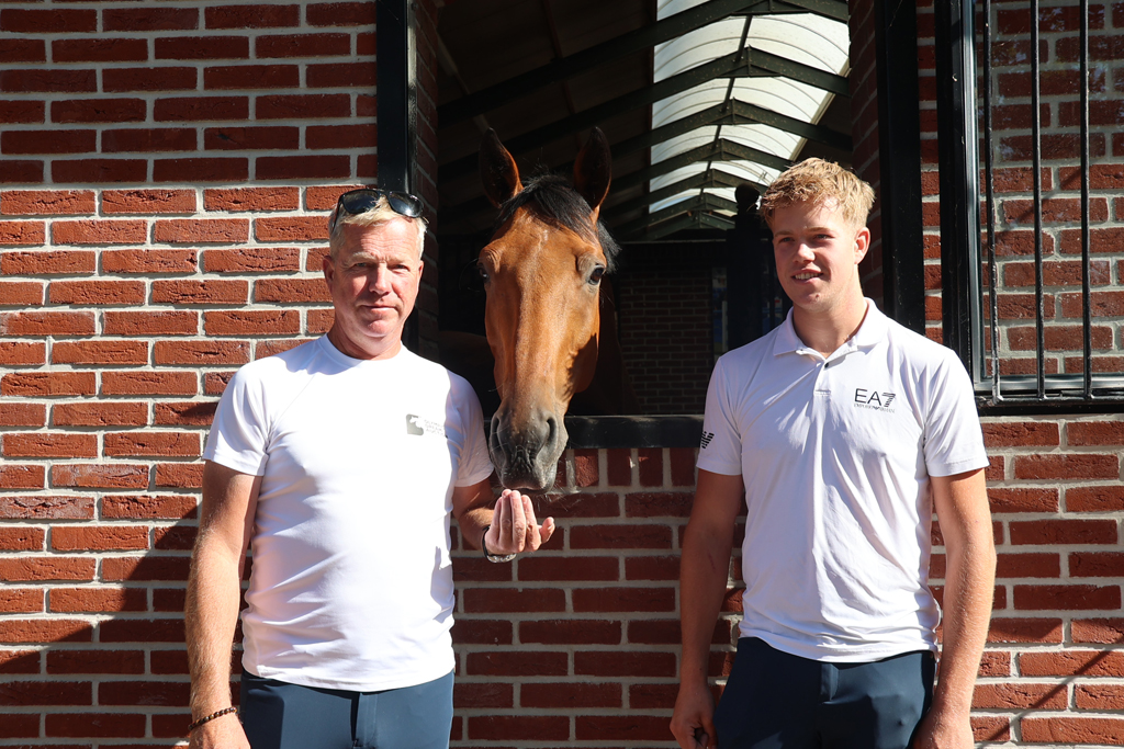 Vader Ben en zoon Lars Schröder.
