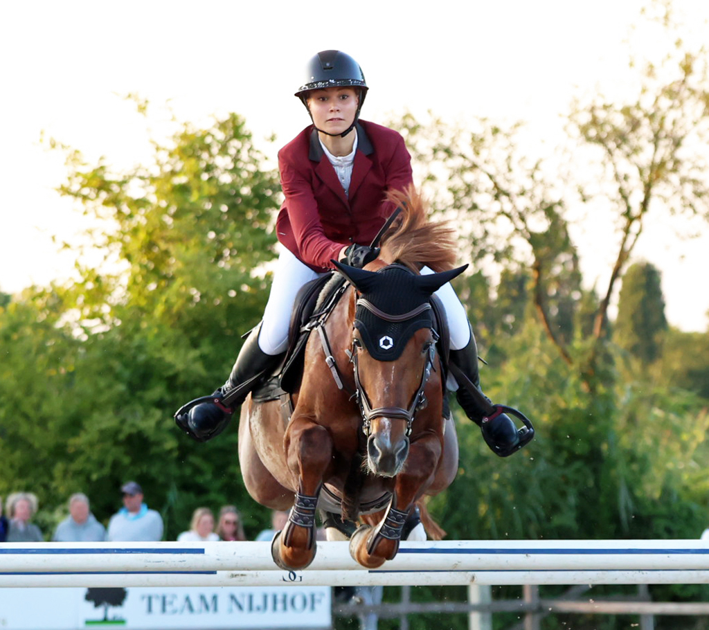 Mayke Leusink met Galobke Z.