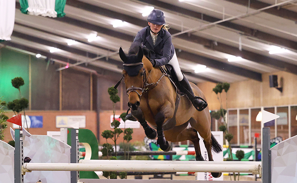 Foto Noëlle Klokman met Lightning Isriwica © Marjon Hoen.