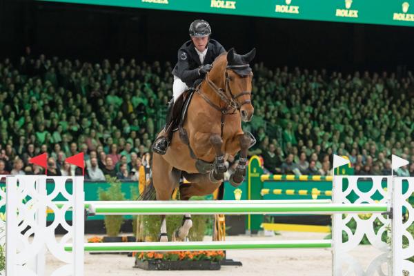 Hessel Hoekstra met Olimpic van de Sterhoeve. Foto © Elianne Castelijns.
