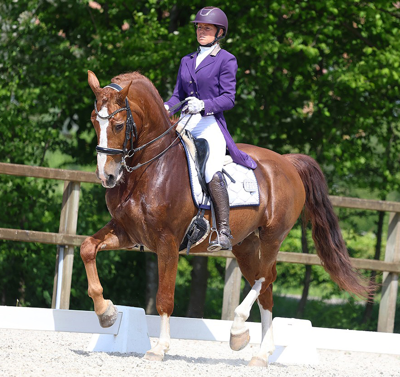 Anouk Noordman met Atze. Foto © Marjon Hoen.