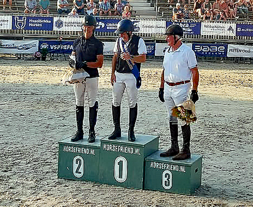 Het podium bij de Glden Oldies