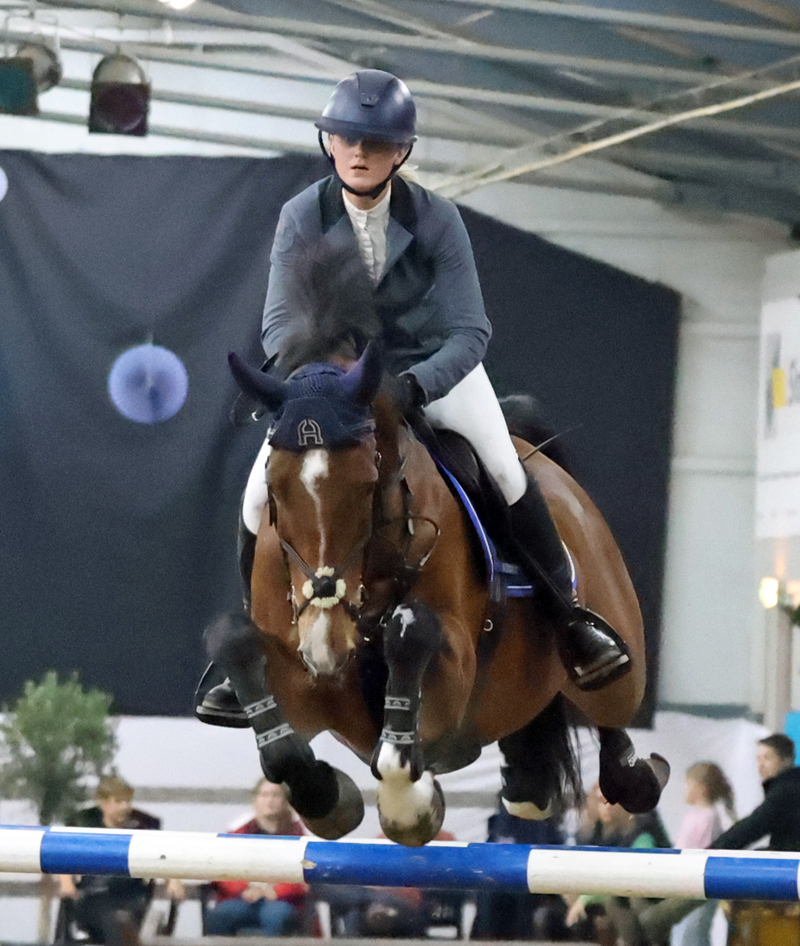 Noëlle Klokman werd tweede met Kinellos.