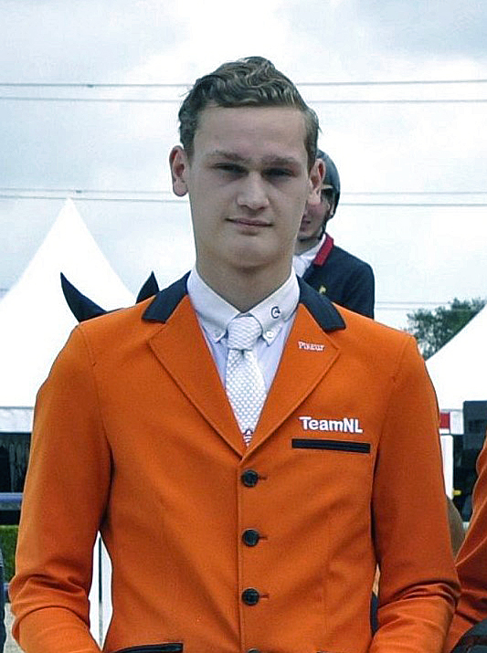Thijmen Vos in het Oranje